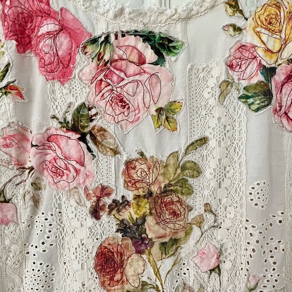 Magnolia Pearl Eyelet Appliqué Coronado Dress - Picture 6 of 11